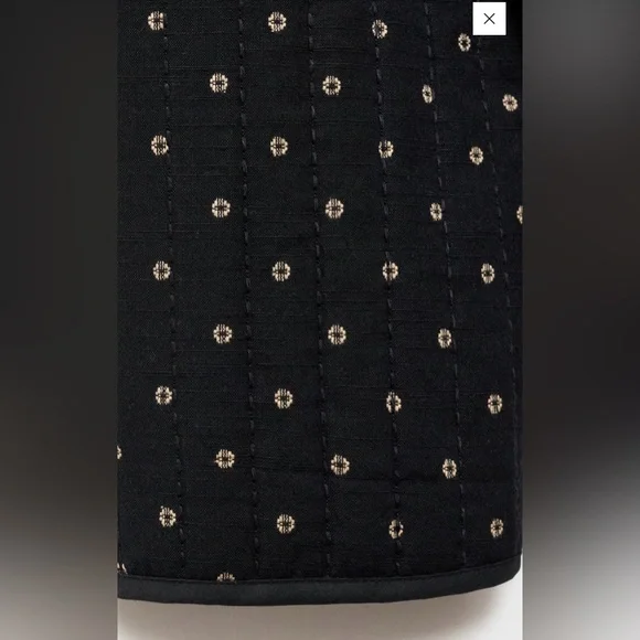 NWT Mango Embroidered Dot Women's Jacket Small - Picture 3 of 11